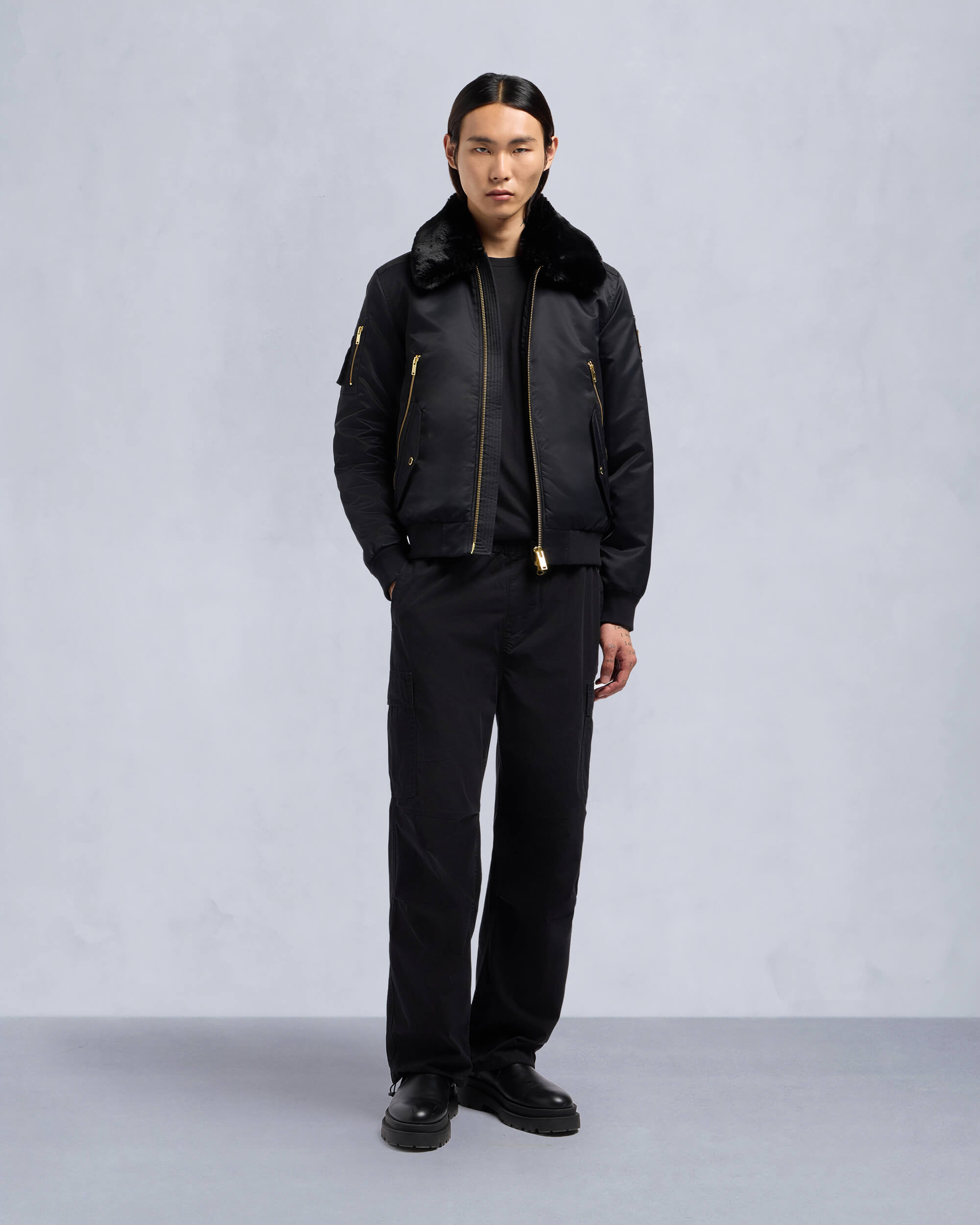 GOLD SERIES COURVILLE BUNNY BOMBER JACKET