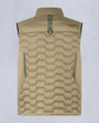 Moose Knuckles Mens Granite Down Hybrid Vest Sage M34MV452 Detail2