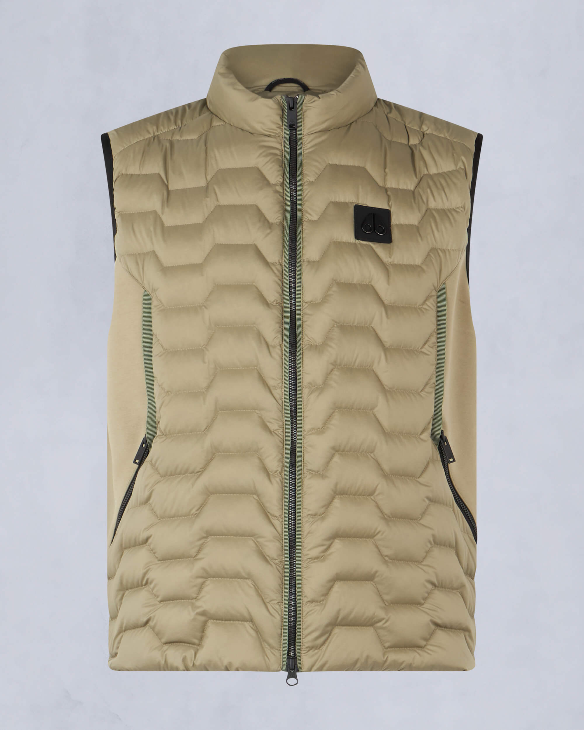 Moose Knuckles Mens Granite Down Hybrid Vest Sage M34MV452 - GM