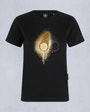 Moose Knuckles Kids Kids Unisex Gold Series Augustine Tee Black M34UT725G Front Category