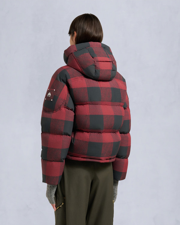 Moose Knuckles Womens Akai Cropped Puffer  M35LJ130H Back