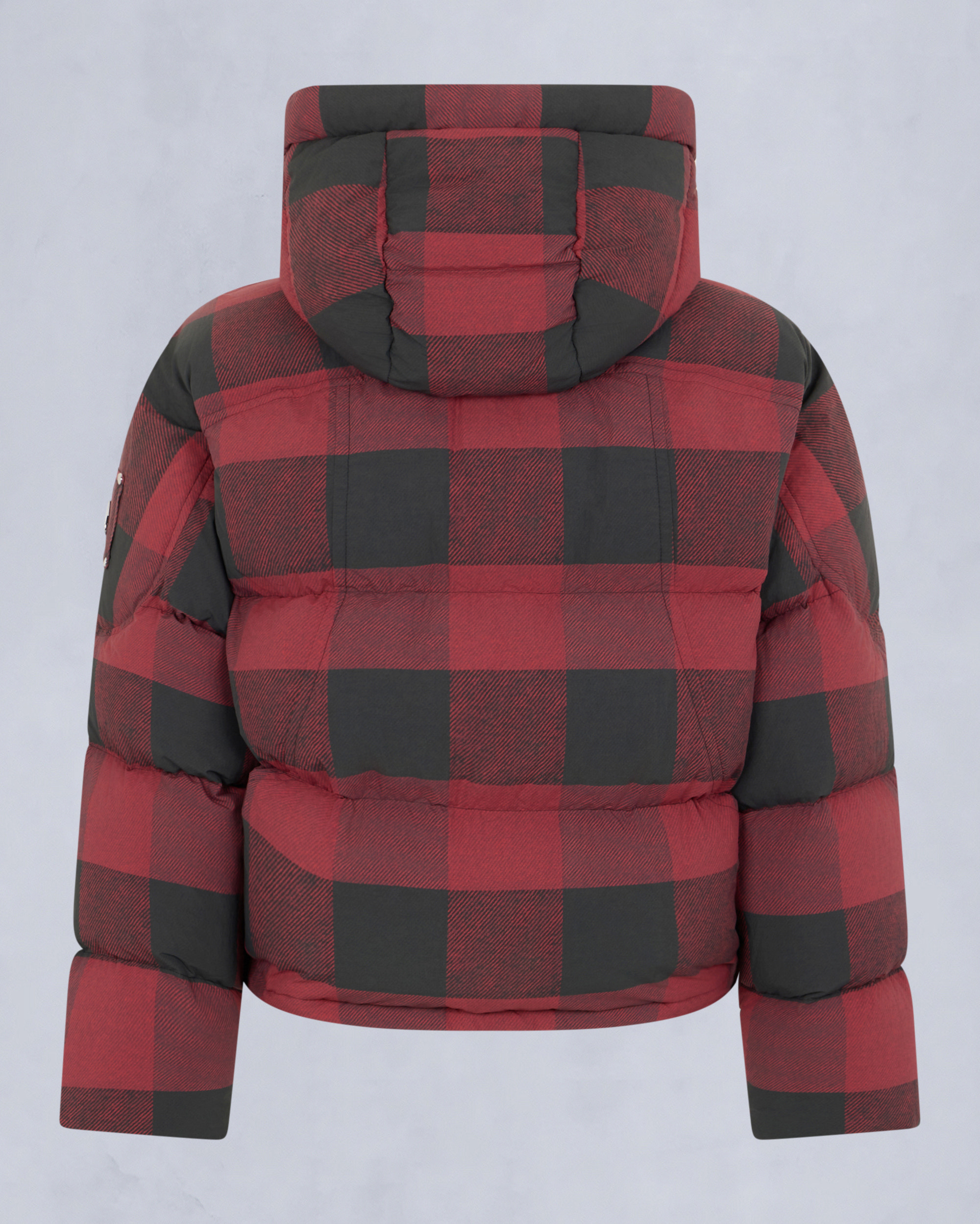 Moose Knuckles Womens Akai Cropped Puffer  M35LJ130H Detail2