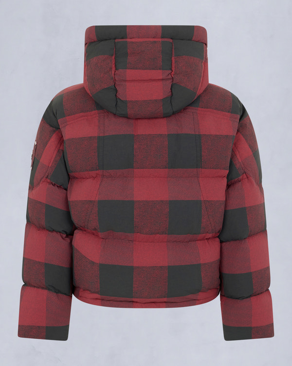 Moose Knuckles Womens Akai Cropped Puffer  M35LJ130H Detail2