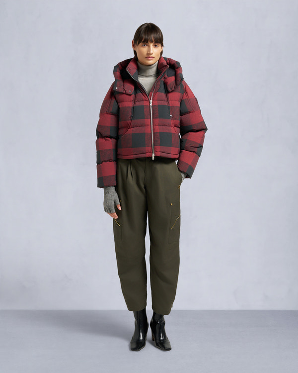 Moose Knuckles Womens Akai Cropped Puffer  M35LJ130H Front Category
