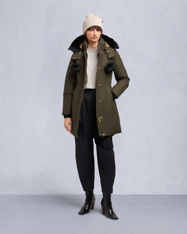 Moose Knuckles - M35LP203GS - Gold Series Original Stirling Shearling Trim Parka  - WOMENS -  - Front Category