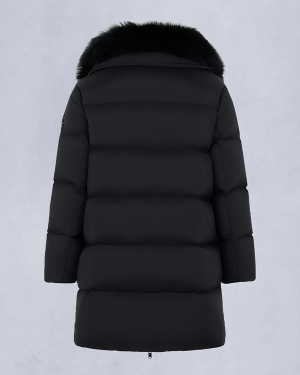Moose Knuckles - M35LP209S - Belle Dune Long Shearling Trim Puffer - WOMENS -  - Detail2