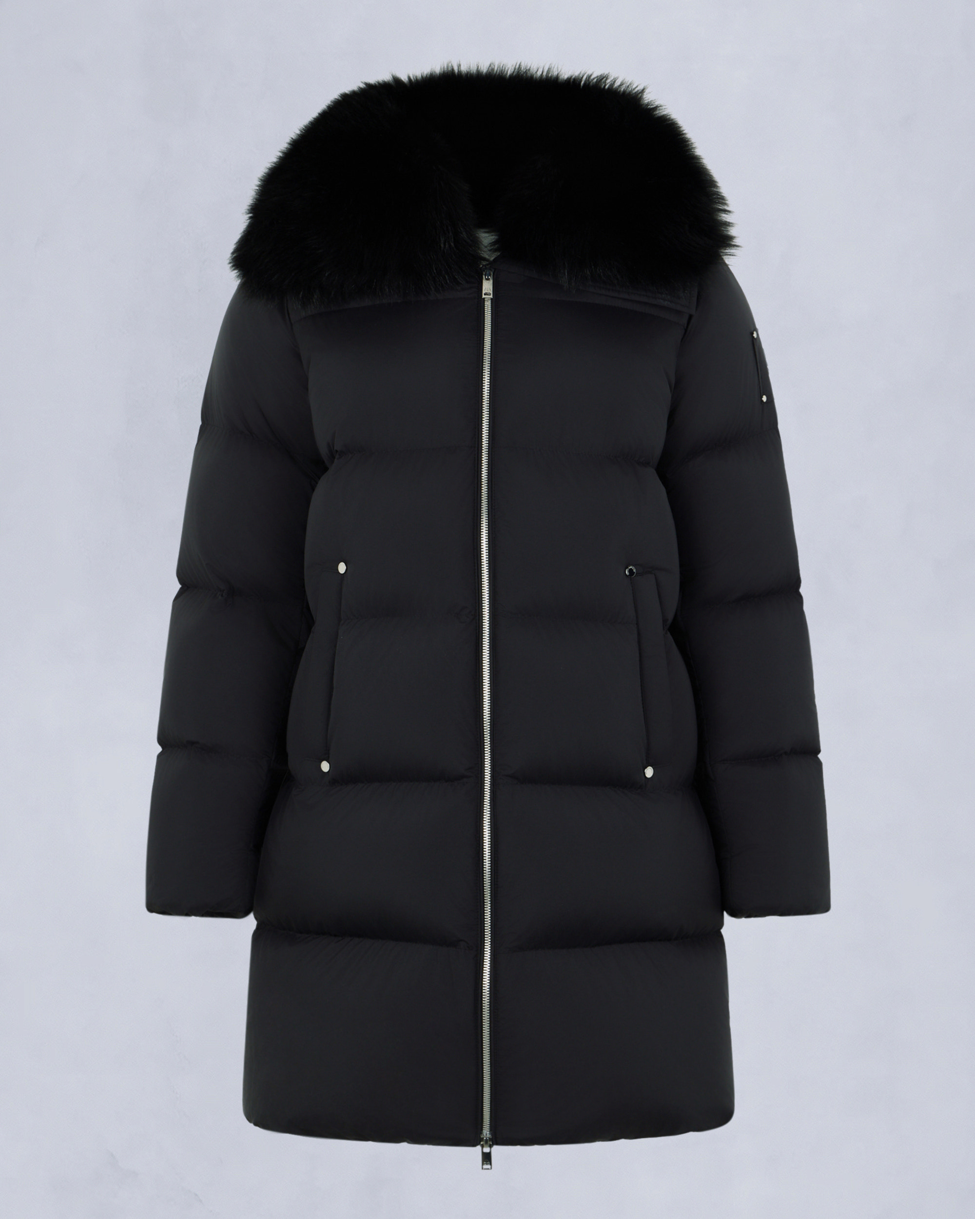 Moose Knuckles - M35LP209S - Belle Dune Long Shearling Trim Puffer - WOMENS -  - GM