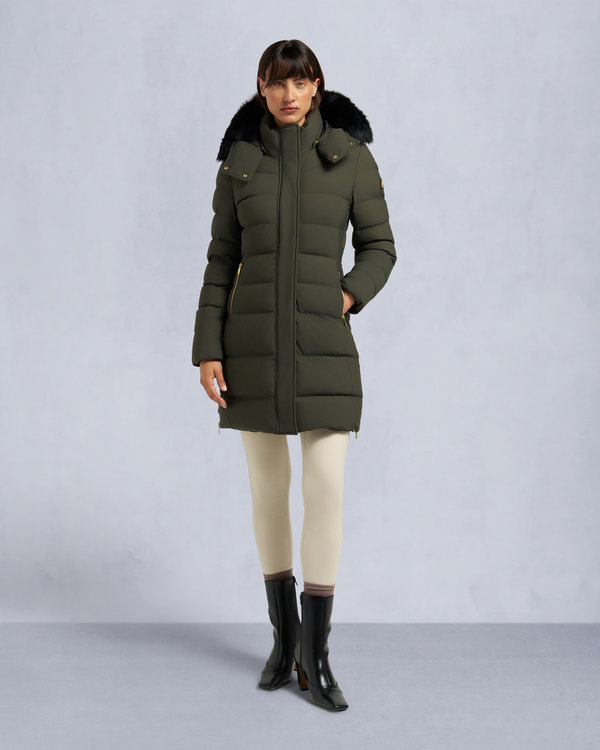 Moose Knuckles - M35LP228GS - Gold Series Nyluxe Watershed 3 Parka - WOMENS -  - Front Category